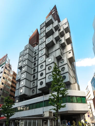 Skyscraper built with modules in Tokyo
